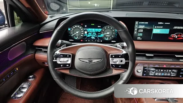 Genesis G90 (RS4) 2023 Синий из Кореи, фото 4