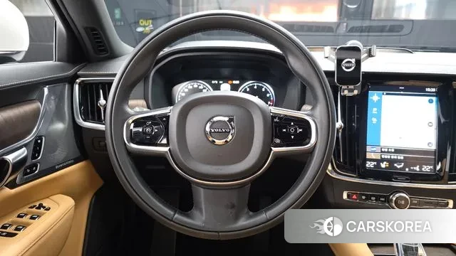 Volvo S90 2021 Серебристо-серый из Кореи, фото 4