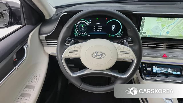 Hyundai The New Grandeur IG Hybrid 2022 Цвет галактики из Кореи, фото 4