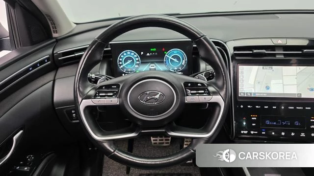 Hyundai Tucson Hybrid (NX4) 2020 Черный из Кореи, фото 4