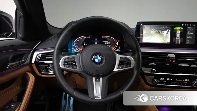 BMW 5 Series (G30) 2022 Черный из Кореи, фото 4