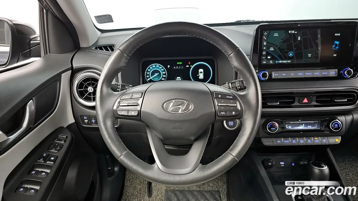 Hyundai The New Kona Hybrid 2021 Серый из Кореи, фото 4