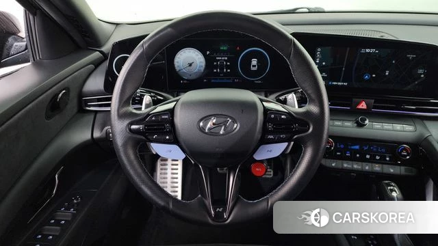Hyundai Avante (CN7) 2022 Черный из Кореи, фото 4