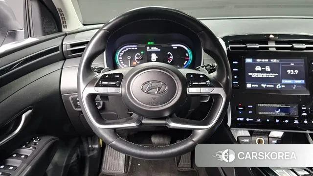 Hyundai Tucson Hybrid (NX4) 2022 Белый из Кореи, фото 4