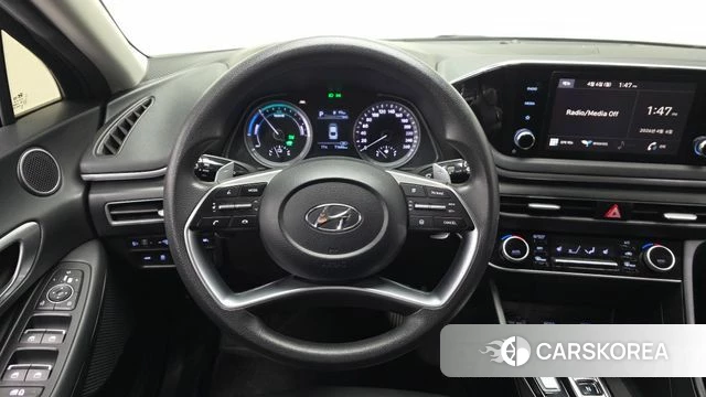 Hyundai Sonata Hybrid (DN8) 2020 Черный из Кореи, фото 4
