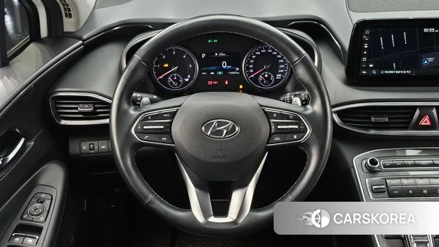 Hyundai The New Santa Fe 2021 Белый из Кореи, фото 4