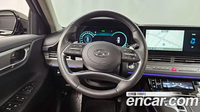 Hyundai The New Grandeur IG Hybrid 2021 Черный из Кореи, фото 4