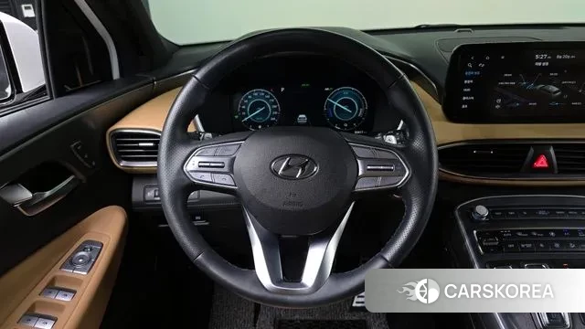 Hyundai The New Santa Fe 2022 Белый из Кореи, фото 4