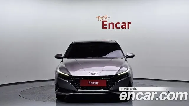 Hyundai Avante (CN7) 2021 Серебристо-серый из Кореи, фото 4