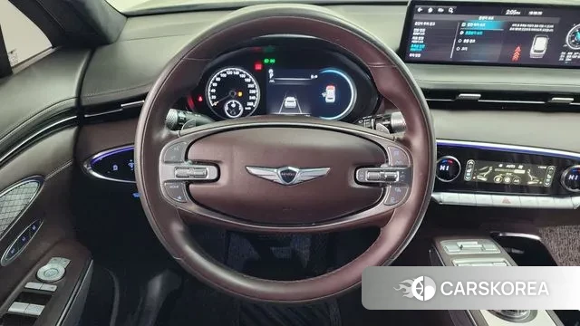 Genesis GV70 2021 Черный из Кореи, фото 4