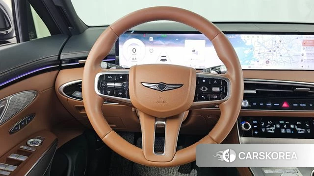 Genesis GV70 2024 Синий из Кореи, фото 4