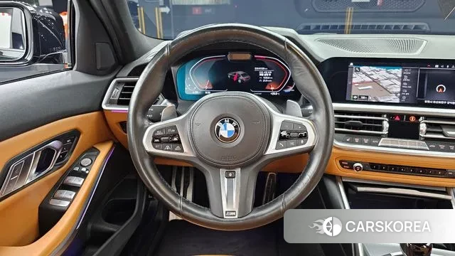 BMW 3 Series (G20) 2022 Черный из Кореи, фото 4