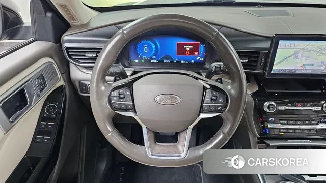 Ford Explorer 6th Generation 2021 Синий из Кореи, фото 4