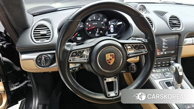 Porsche 718 Cayman 2018 Черный из Кореи, фото 4