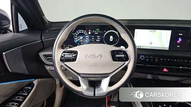 Kia K8 Hybrid 2021 Синий из Кореи, фото 4