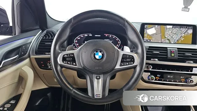 BMW X3 (G01) 2021 Черный из Кореи, фото 4