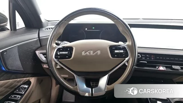 Kia K8 Hybrid 2021 Темно-зеленый из Кореи, фото 4