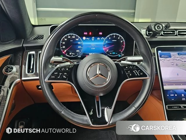Mercedes-Benz S-Class W223 2022 Синий из Кореи, фото 4