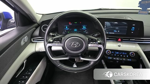 Hyundai Avante Hybrid (CN7) 2020 Синий из Кореи, фото 4