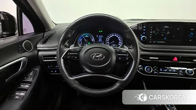 Hyundai Sonata Hybrid (DN8) 2019 Черный из Кореи, фото 4