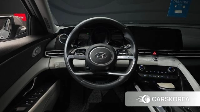 Hyundai Avante Hybrid (CN7) 2022 Серый из Кореи, фото 4