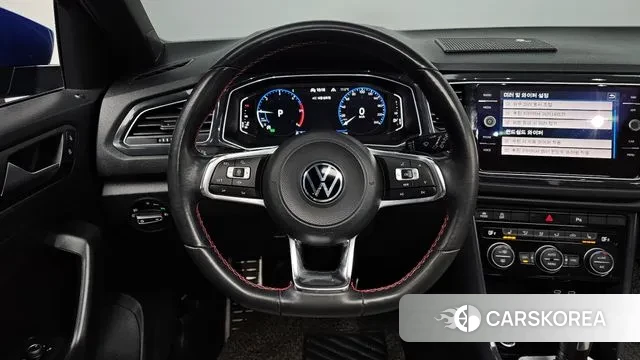 Volkswagen T-Roc 2021 Синий из Кореи, фото 4