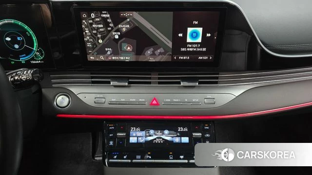 Hyundai The New Grandeur IG Hybrid 2020 Черный из Кореи, фото 4