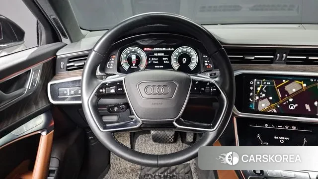 Audi A6 (C8) 2022 Черный из Кореи, фото 4