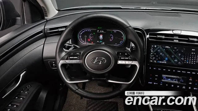 Hyundai Tucson Hybrid (NX4) 2021 Серебряный из Кореи, фото 4