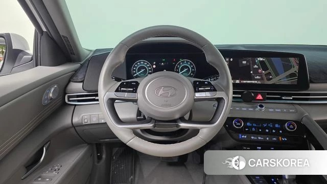 Hyundai The New Avante Hybrid (CN7) 2025 Белый из Кореи, фото 4