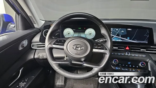 Hyundai Avante (CN7) 2020 Синий из Кореи, фото 4