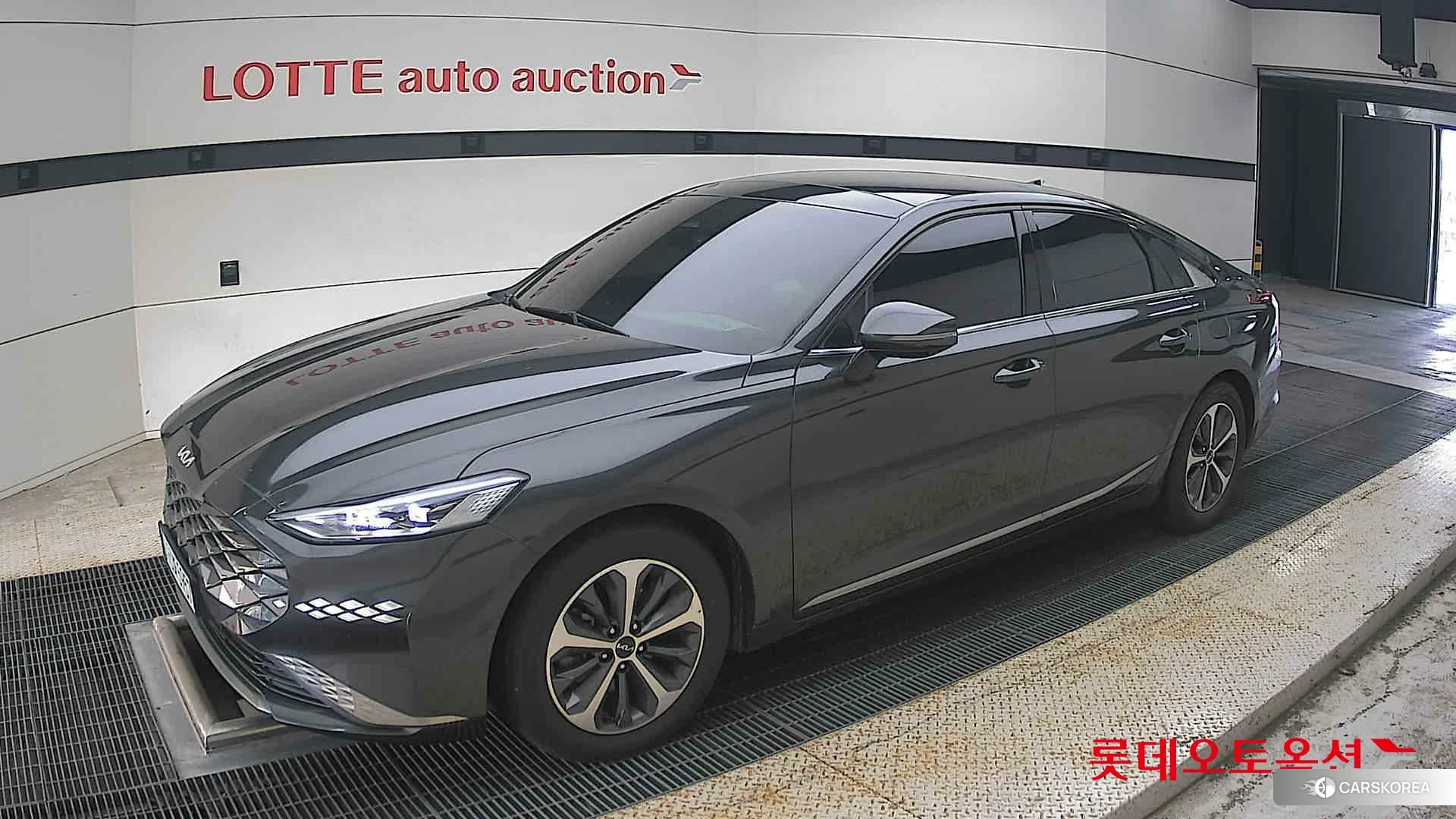 Kia K8 Hybrid 2023 Interstellagray из Кореи, фото 4