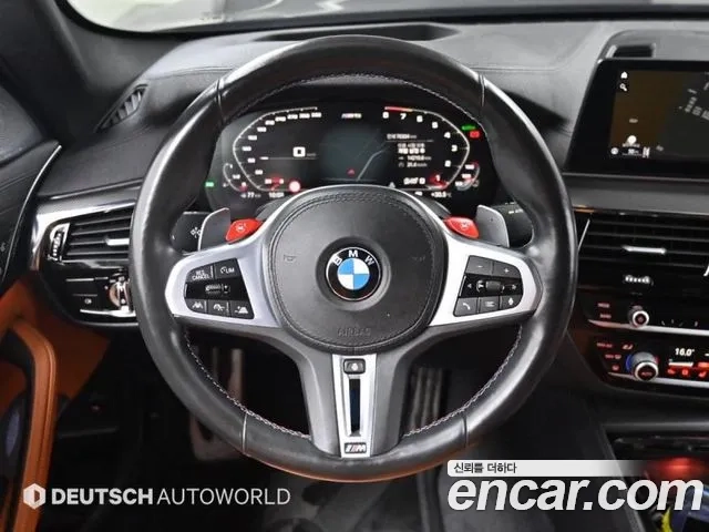 BMW M5 (F90) 2020 Черный из Кореи, фото 4