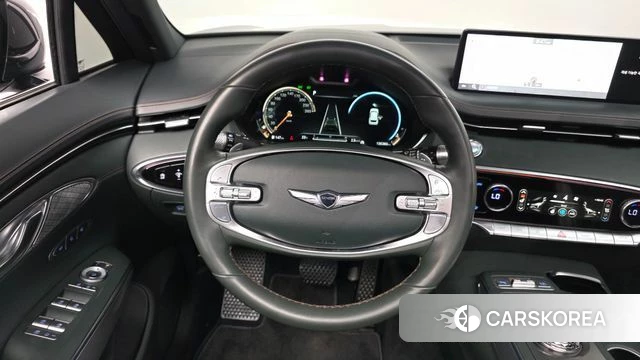 Genesis GV70 2021 Темно-зеленый из Кореи, фото 4