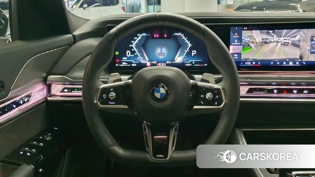 BMW 7 Series (G70) 2024 Черный из Кореи, фото 4