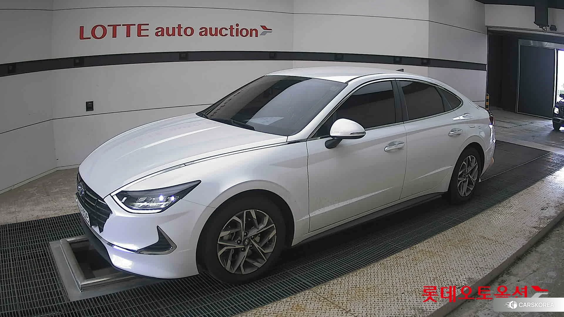 Hyundai Sonata 2021 White cream (optional) из Кореи, фото 4