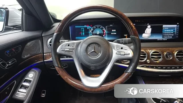 Mercedes-Benz S-Class W222 2018 Серебряный из Кореи, фото 4