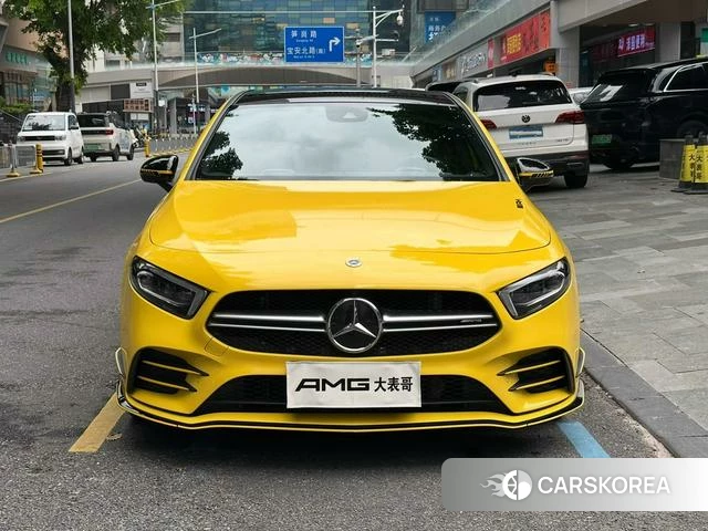 Mercedes-Benz Class A AMG (imported) 2022 Желтый из Китая, фото 4