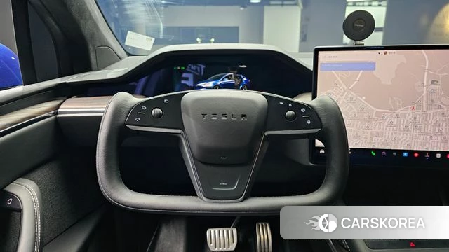 Tesla Model X 2023 Синий из Кореи, фото 4