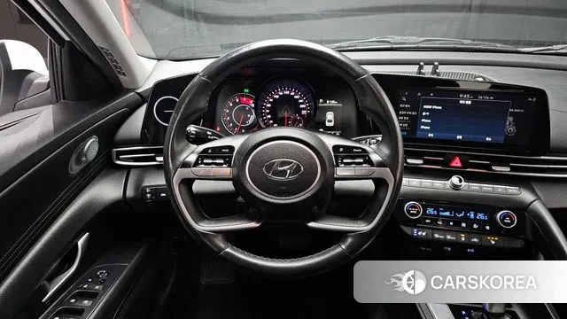 Hyundai Avante (CN7) 2021 Белый из Кореи, фото 4