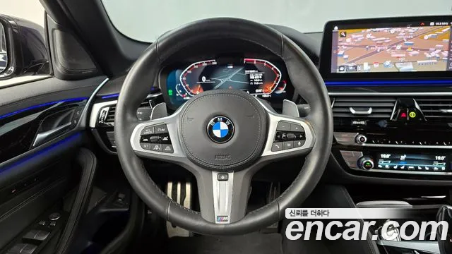 BMW 5 Series (G30) 2023 Черный из Кореи, фото 4