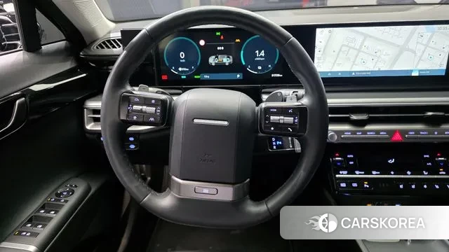 Hyundai Grandeur Hybrid (GN7) 2023 Черный из Кореи, фото 4