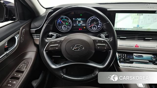 Hyundai The New Grandeur IG Hybrid 2020 Синий из Кореи, фото 4