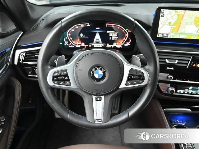 BMW 5 Series (G30) 2023 Синий из Кореи, фото 4