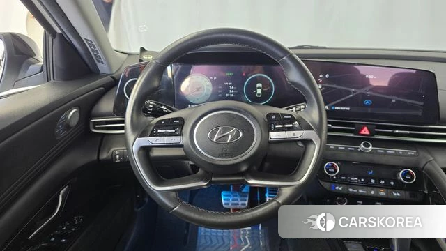 Hyundai Avante (CN7) 2021 Белый из Кореи, фото 4