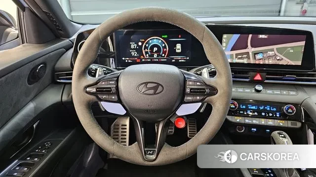 Hyundai The New Avante (CN7) 2023 Небесно-голубой из Кореи, фото 4