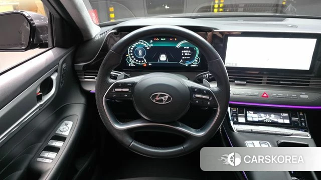 Hyundai The New Grandeur IG Hybrid 2020 Серый из Кореи, фото 4