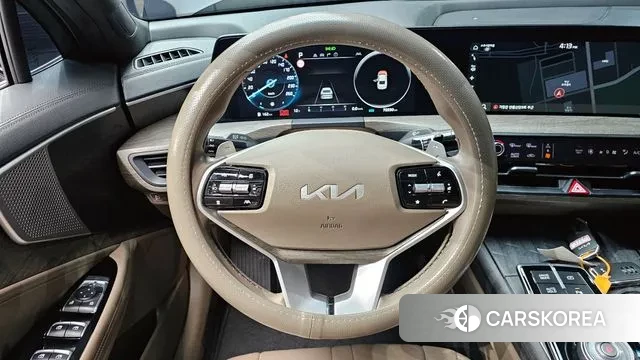 Kia K8 Hybrid 2023 Черный из Кореи, фото 4