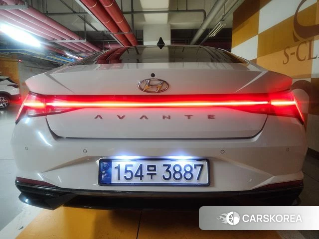 Hyundai Avante (CN7) 2021 Белый из Кореи, фото 4