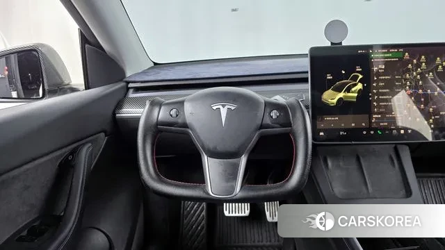 Tesla Model Y 2021 Белый из Кореи, фото 4